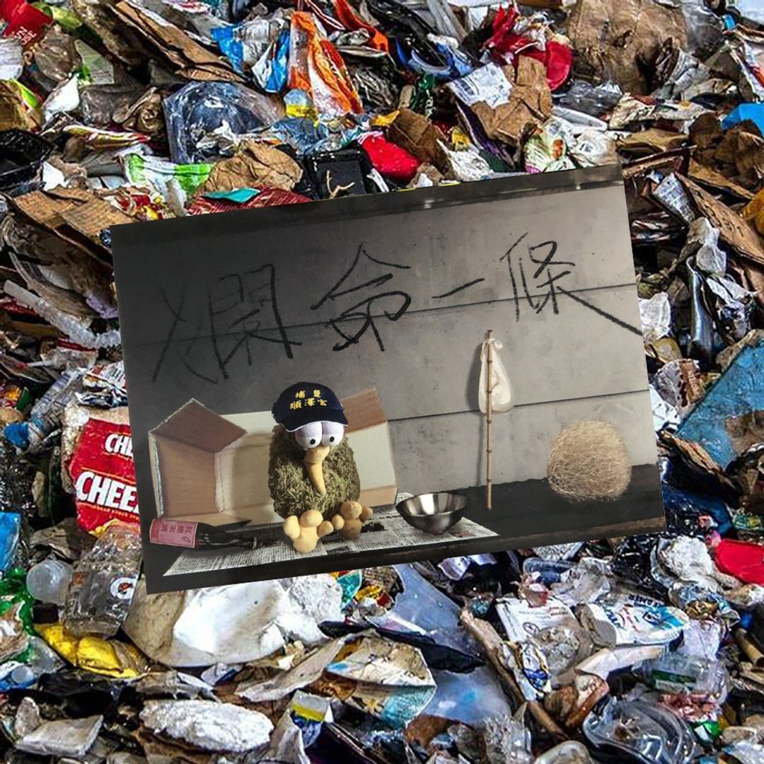卡片 - 烂命一条 - 卡片/明信片 - 纸 灰色