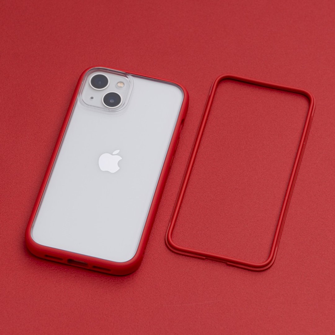 Mod NX边框背盖两用手机壳/红 for iPhone 系列 - 手机配件 - 塑料 红色