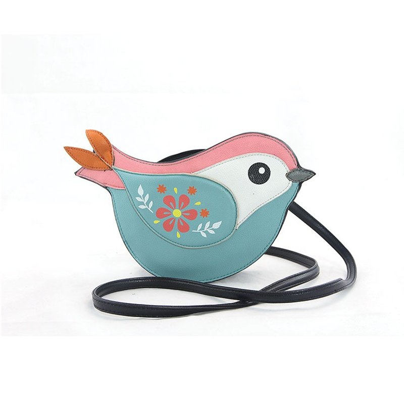 可爱啾啾鸟童趣斜背包/动物包 现货贩售 - 酷乐村 - 侧背包/斜挎包 - 人造皮革 多色
