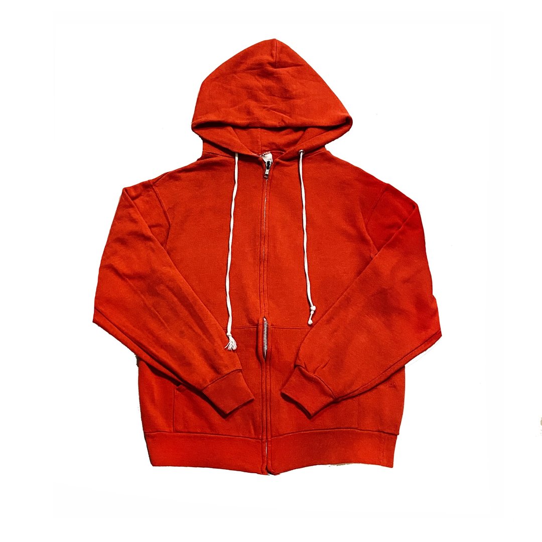 Vintage Hanes Sports Hoodie - 中性连帽卫衣/T 恤 - 其他人造纤维 红色