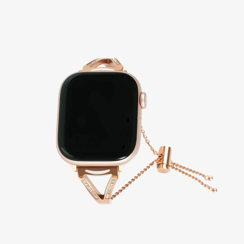 香港设计 VIPEX Lady Bangle(White)Apple Watch 施华洛 手镯 表带 - 表带 - 其他金属 多色