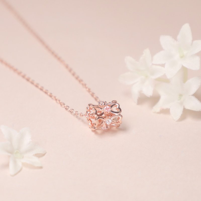 La Joie 倾心爱意展现项链 - 项链 - 纯银 