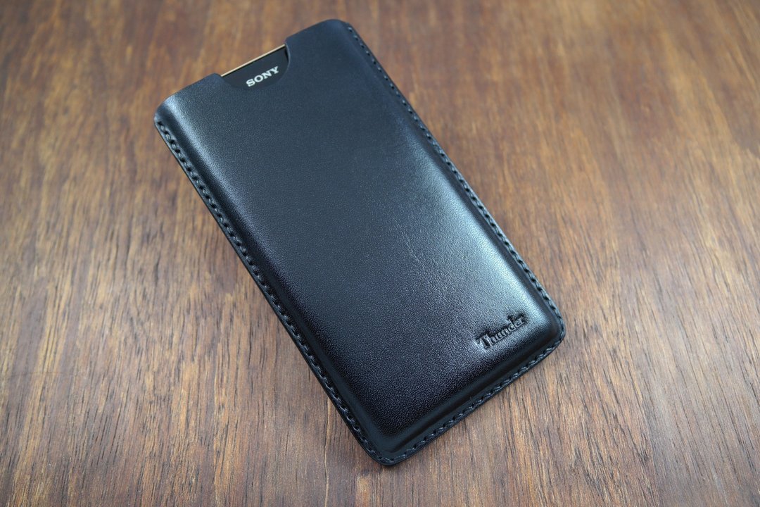 APEE皮手工~塑型手机皮套~素面黑~iphone X - 手机壳/手机套 - 真皮 