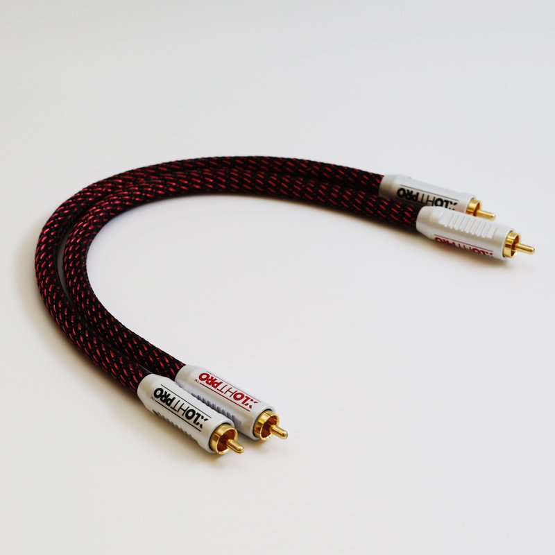 专业发烧RCA信号线【川木】全新现货【W266】结晶铜发烧双莲花音 - 数码小物 - 其他金属 