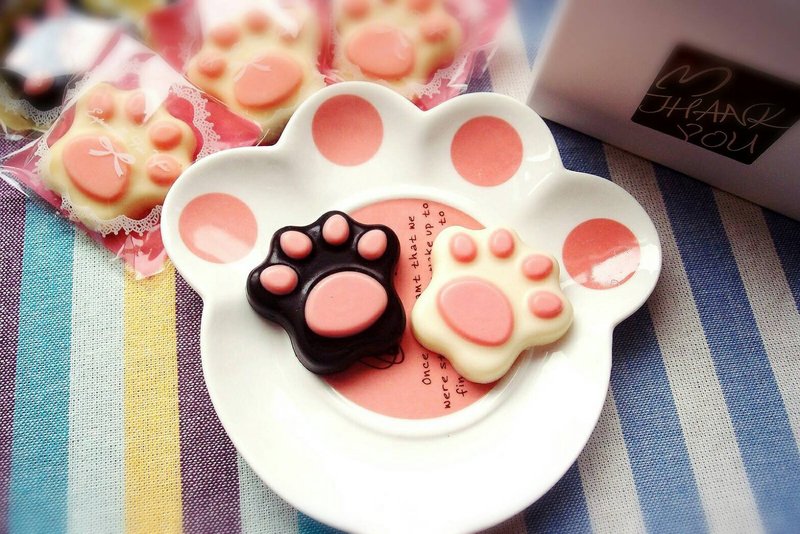 可爱手工喵星人巧克力(50颗) - 巧克力 - 新鲜食材 