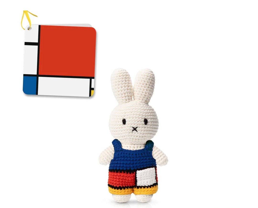 Miffy 手工制米飞儿蒙德里安裤装 - 玩具/玩偶 - 棉 多色