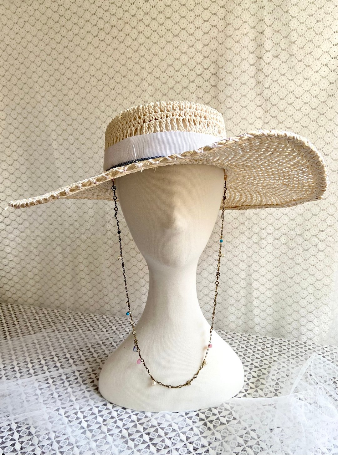 Straw hat- Marion - 帽子 - 植物．花 