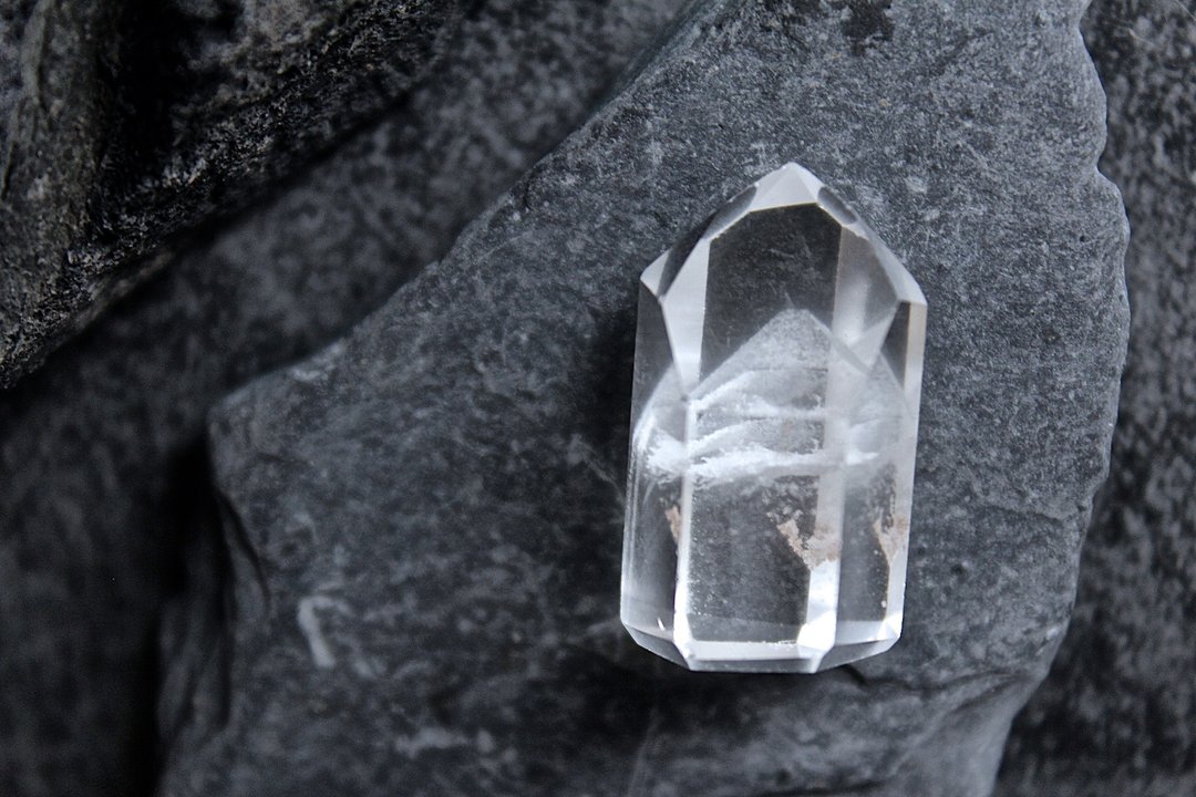 石栽 SHIZAI-白幽灵水晶柱-无底座 - 摆饰 - 水晶 白色