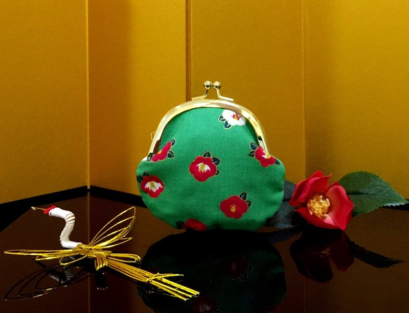 椿风乐府小口金包 - 零钱包 - 棉．麻 