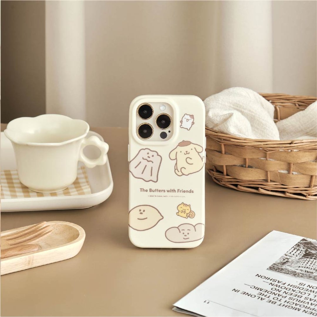 奶油家族x布丁狗疗愈围绕防摔iPhone手机壳 - 手机壳/手机套 - 塑料 多色