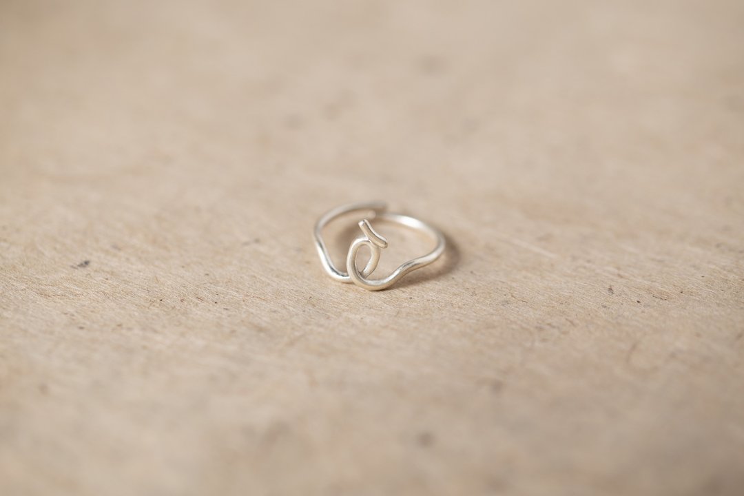 ChatterRing I-L silver ring - 戒指 - 纯银 银色