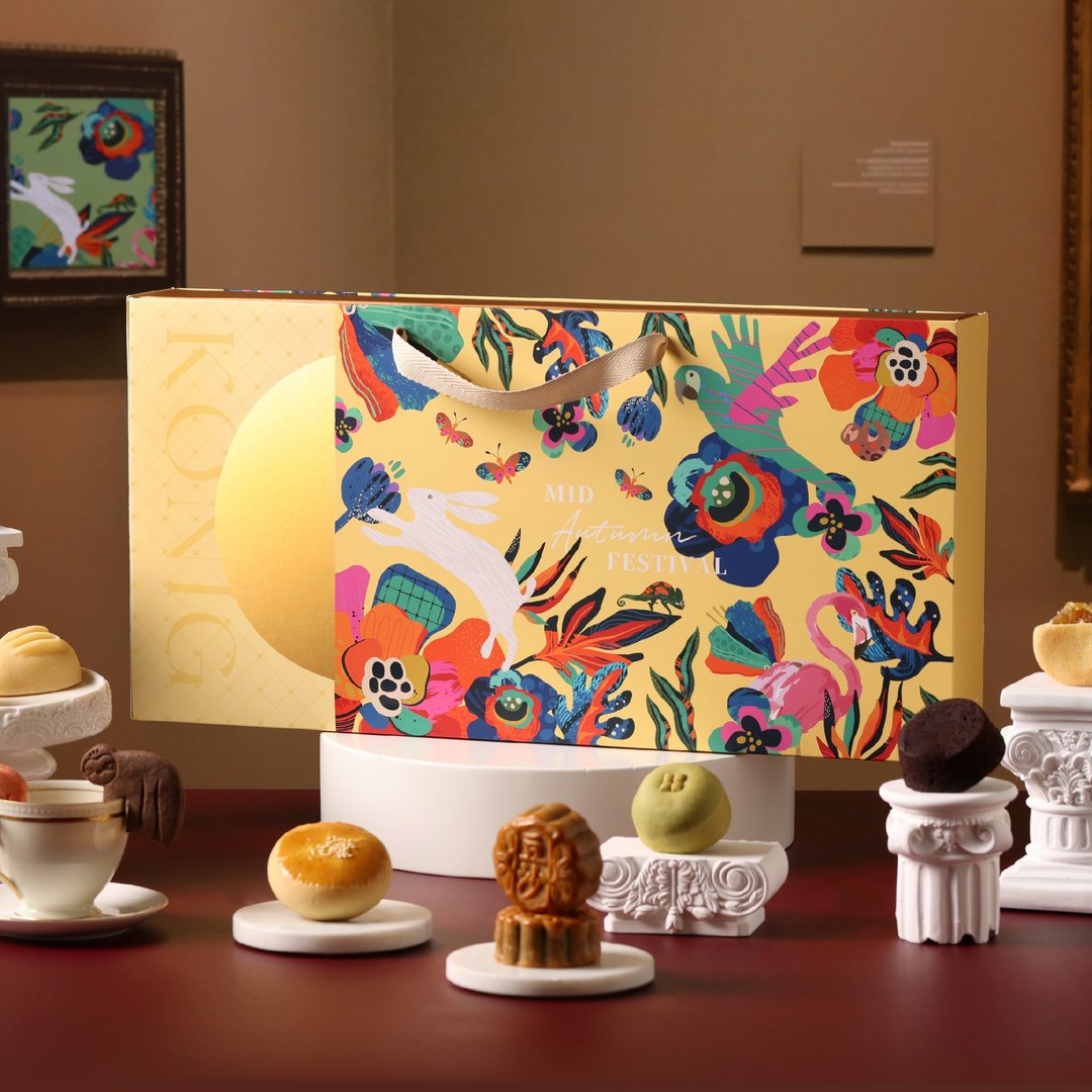 【金格食品】采吟月中秋礼盒 - 蛋糕/甜点 - 其他材质 黄色
