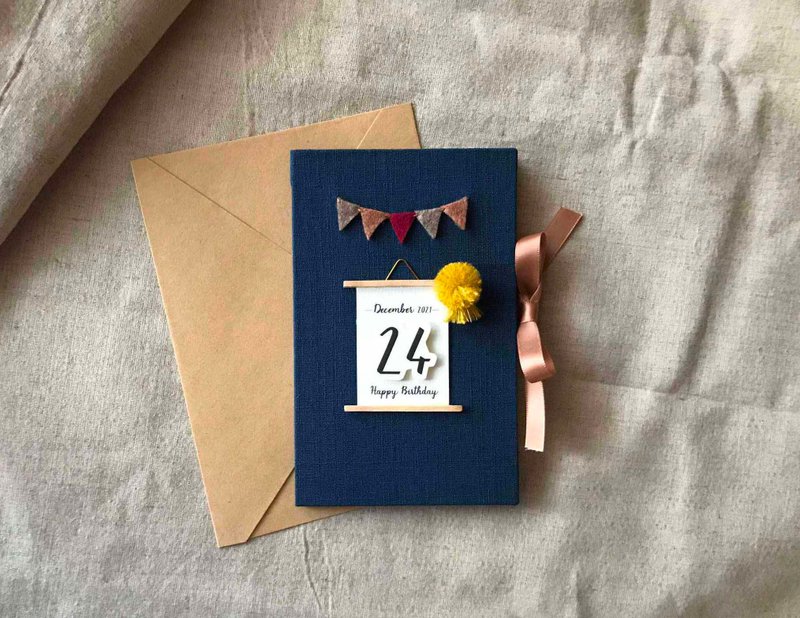专属于你的祝福 | 手工卡片|生日卡|万用卡Handmade card - 卡片/明信片 - 其他材质 多色