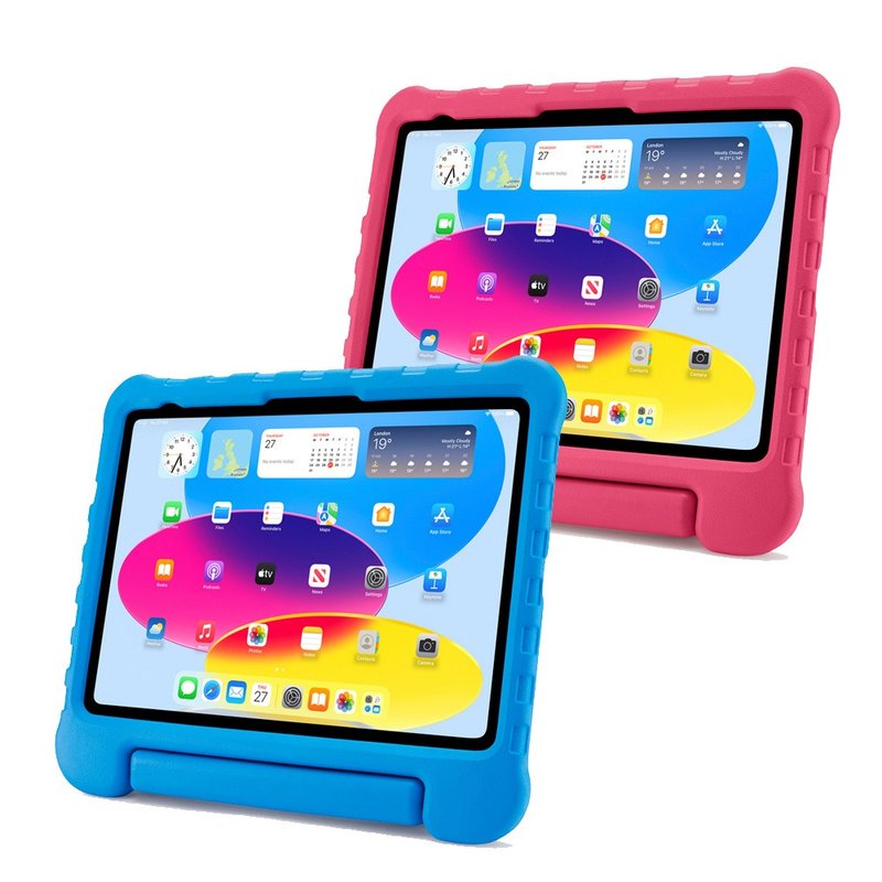 Pipetto iPad 第10代 10.9寸 Activity 儿童用可提防摔保护套 - 平板/电脑保护壳 - 橡胶 
