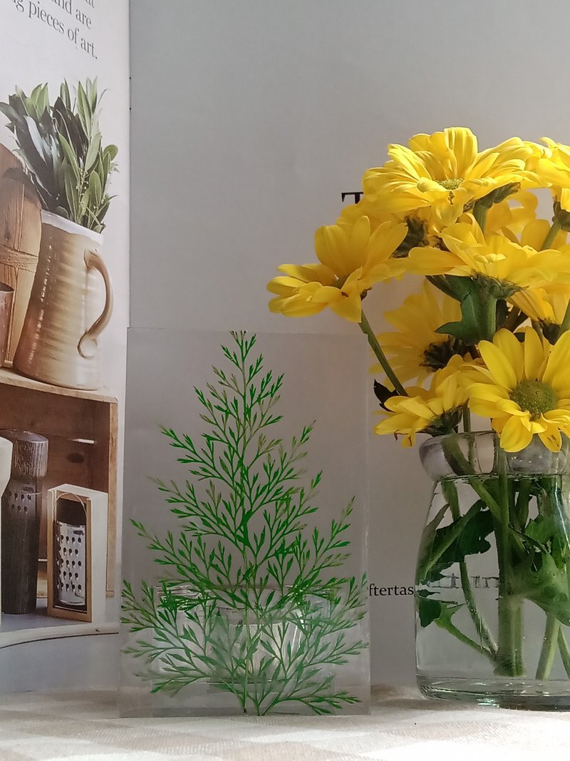 温馨押花玻璃烛台 | 两款设计 - 灯具/灯饰 - 其他材质 多色