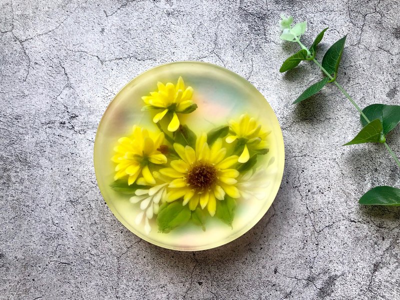 向日葵果冻花6寸蛋糕 - 蛋糕/甜点 - 其他材质 橘色