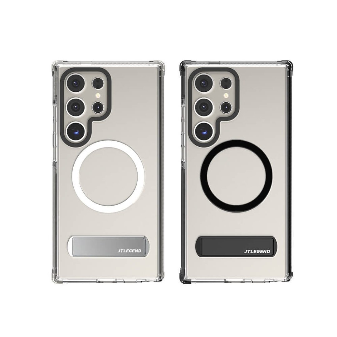 JTLEGEND Galaxy S24 Ultra Mag stand 磁吸防摔支架手机壳 - 手机壳/手机套 - 硅胶 