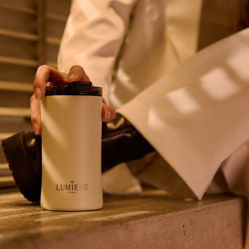 法国 LUMIERE  防摔防漏随行保温杯防漏随行杯 480ml (16oz) - 保温瓶/保温杯 - 陶 