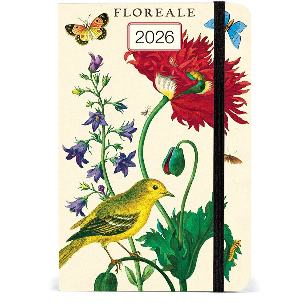 Cavallini & Co. 2026周计划手帐_A6_FLOREALE(下单前请先询问!) - 笔记本/手帐 - 纸 多色