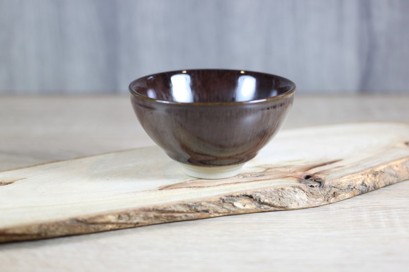 【沐春生活】棕毫 天目釉茶杯 茶碗 莺歌陶艺名家叶敏祥作品 - 茶具/茶杯 - 陶 