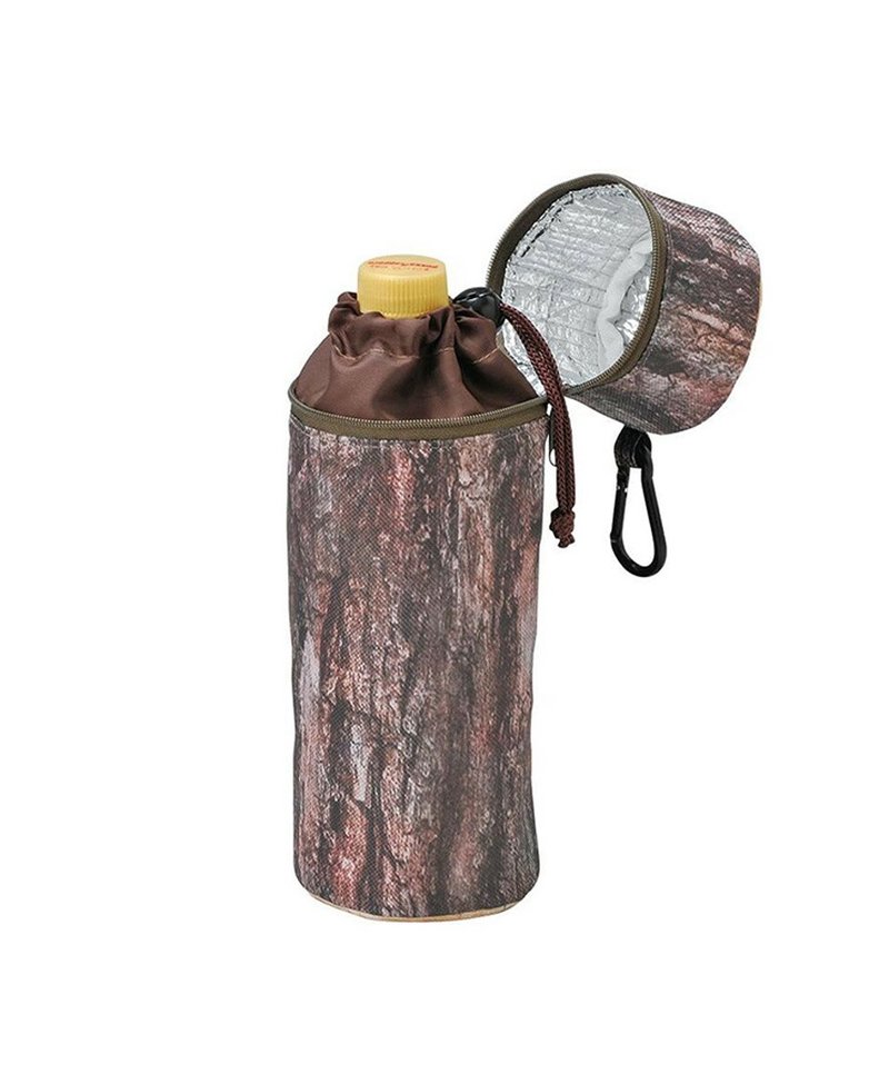 SUSS-日本Magnets树木造型宝特瓶饮料保温保冷随身收纳袋 - 其他 - 防水材质 咖啡色