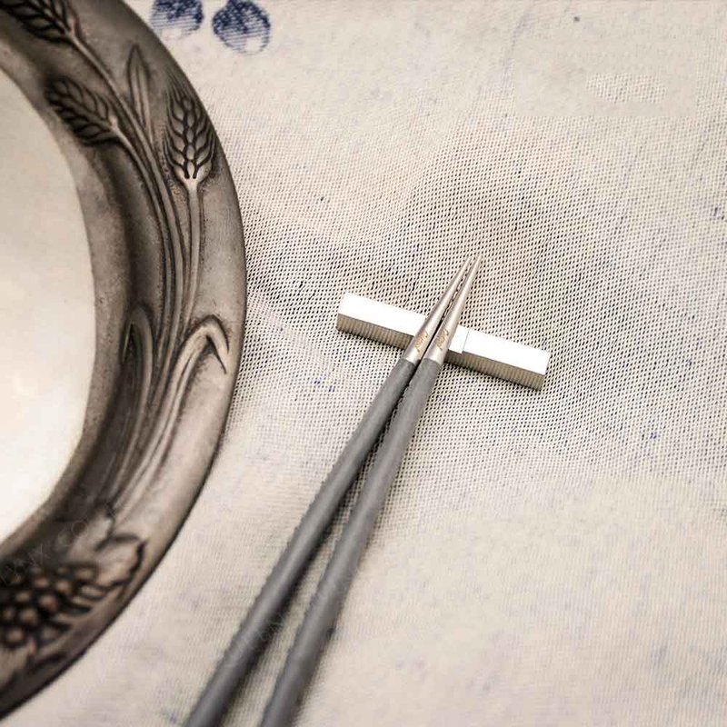 葡萄牙Cutipol GOA系列灰柄22.5cm筷组 - 餐刀/叉/匙组合 - 不锈钢 灰色