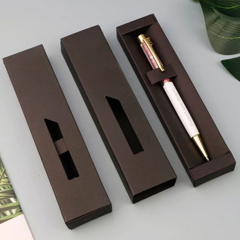 好石在   | 开窗纸盒  | 双支透明笔盒  | 塑料礼品笔盒  | 现货 - 铅笔盒/笔袋 - 塑料 白色