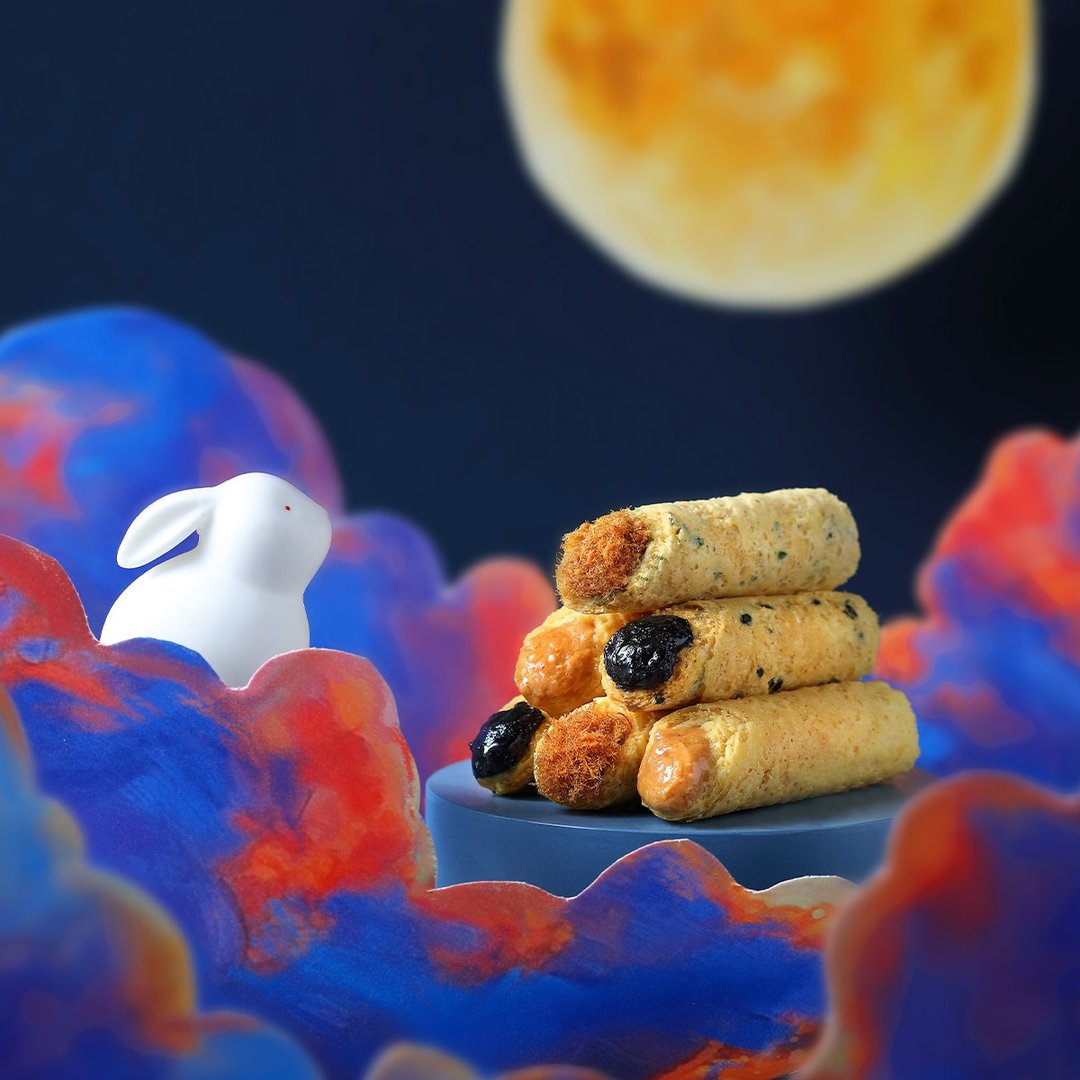 青鸟旅行 | 漫步星瀚 综合经典蛋卷礼盒 16 入 效期2023/11/20 - 零食/点心 - 新鲜食材 蓝色