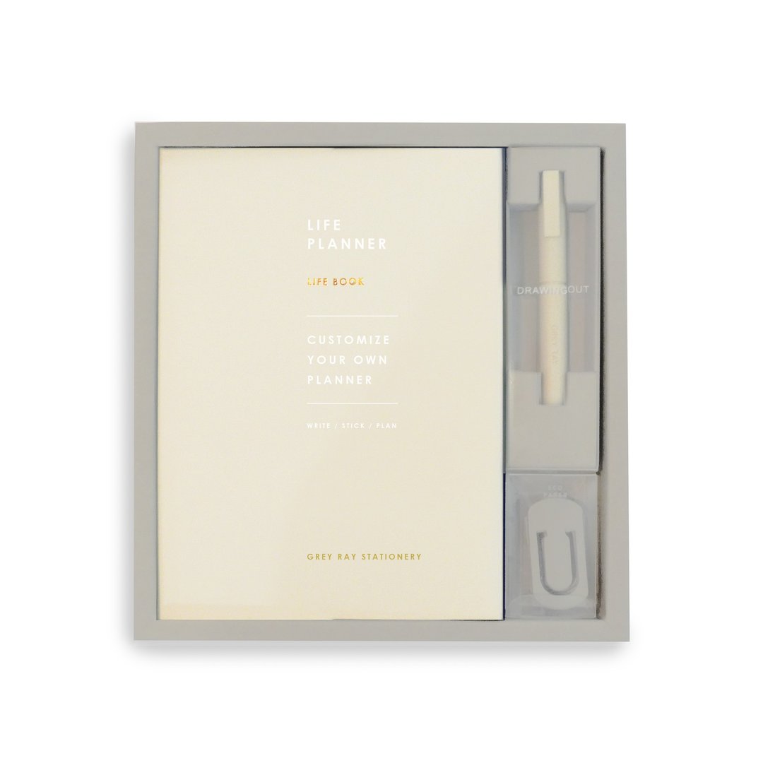 Life Planner Set ( Ivory Day ) - 年历/台历 - 纸 白色