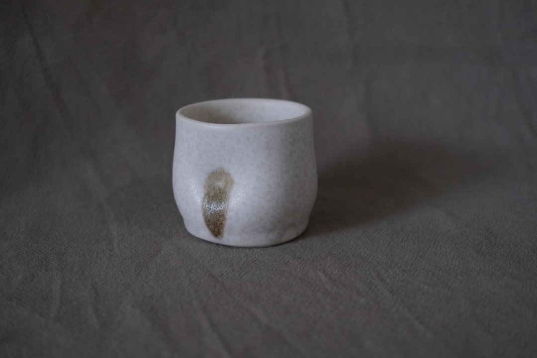 白釉野斑- 握杯、茶杯-4 - 茶具/茶杯 - 瓷 