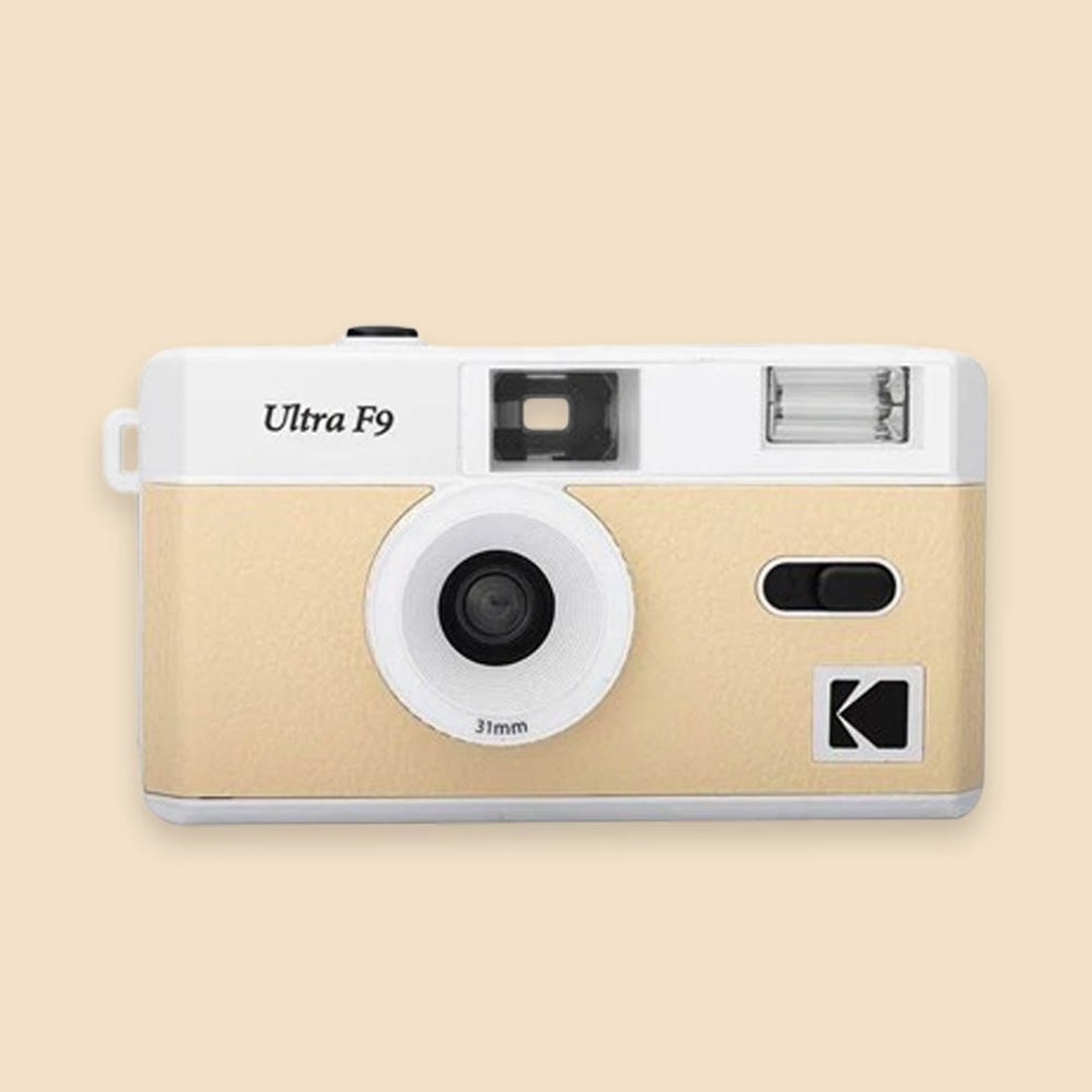 【Kodak 柯达】复古底片相机 Ultra F9 Film Camera 淡杏色 - 相机 - 塑料 
