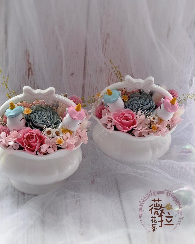 薇拉花艺 Vera flower 干燥花 永生花 不凋花 干燥花礼 干燥盆花 - 干燥花/捧花 - 植物．花 