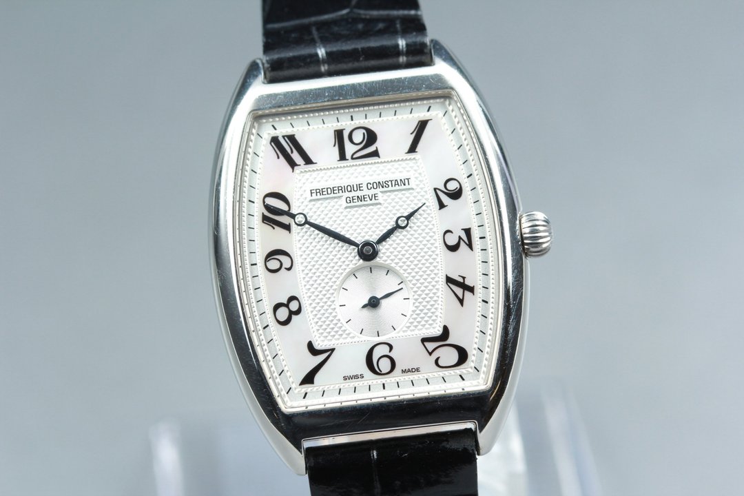 复古 Frederique Constant 男士石英腕表 Frederique Constant FC235X3T25/6 - 女表 - 不锈钢 红色