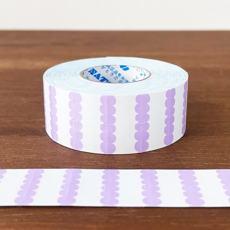 标签贴纸卷 椭圆框 弹珠汽水 日本制造 卷装贴纸 ls-028 - 贴纸 - 纸 紫色