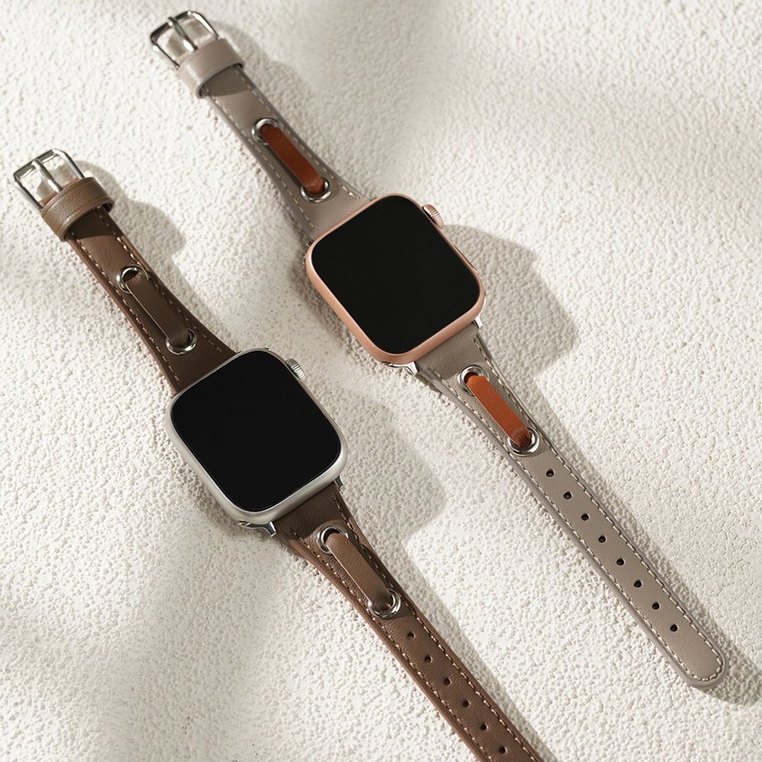 Apple Watch -车线真皮造型苹果表带 - 表带 - 真皮 