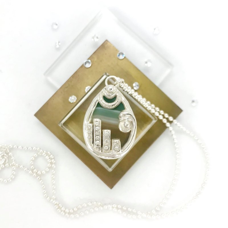 No.4回家路上 纯银项链silver925 - 项链 - 纯银 银色