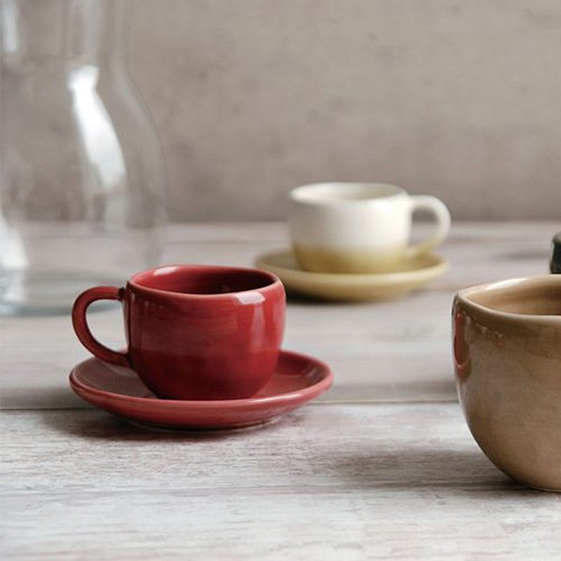 日本KINTO tete Grotto咖啡杯 / 共3色 - 其他杯子 - 陶 多色