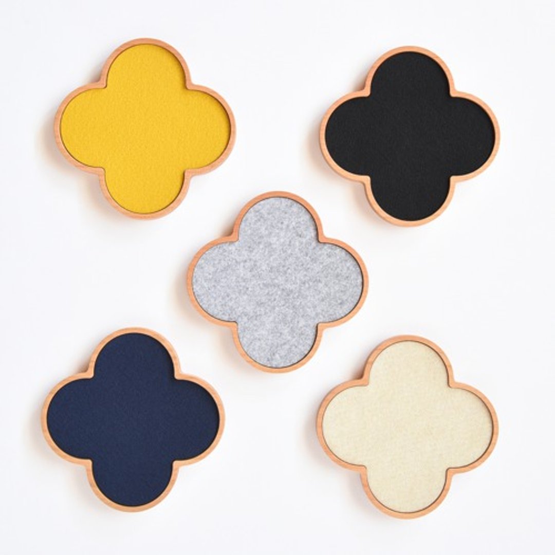 felt coasters - 杯垫 - 棉 