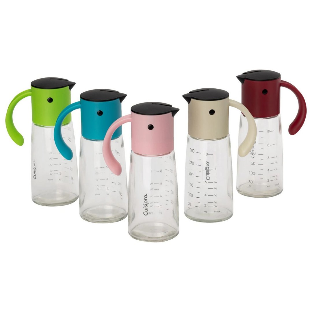Cuisipro 自动开合玻璃油壶 300ml - 厨房用具 - 玻璃 多色