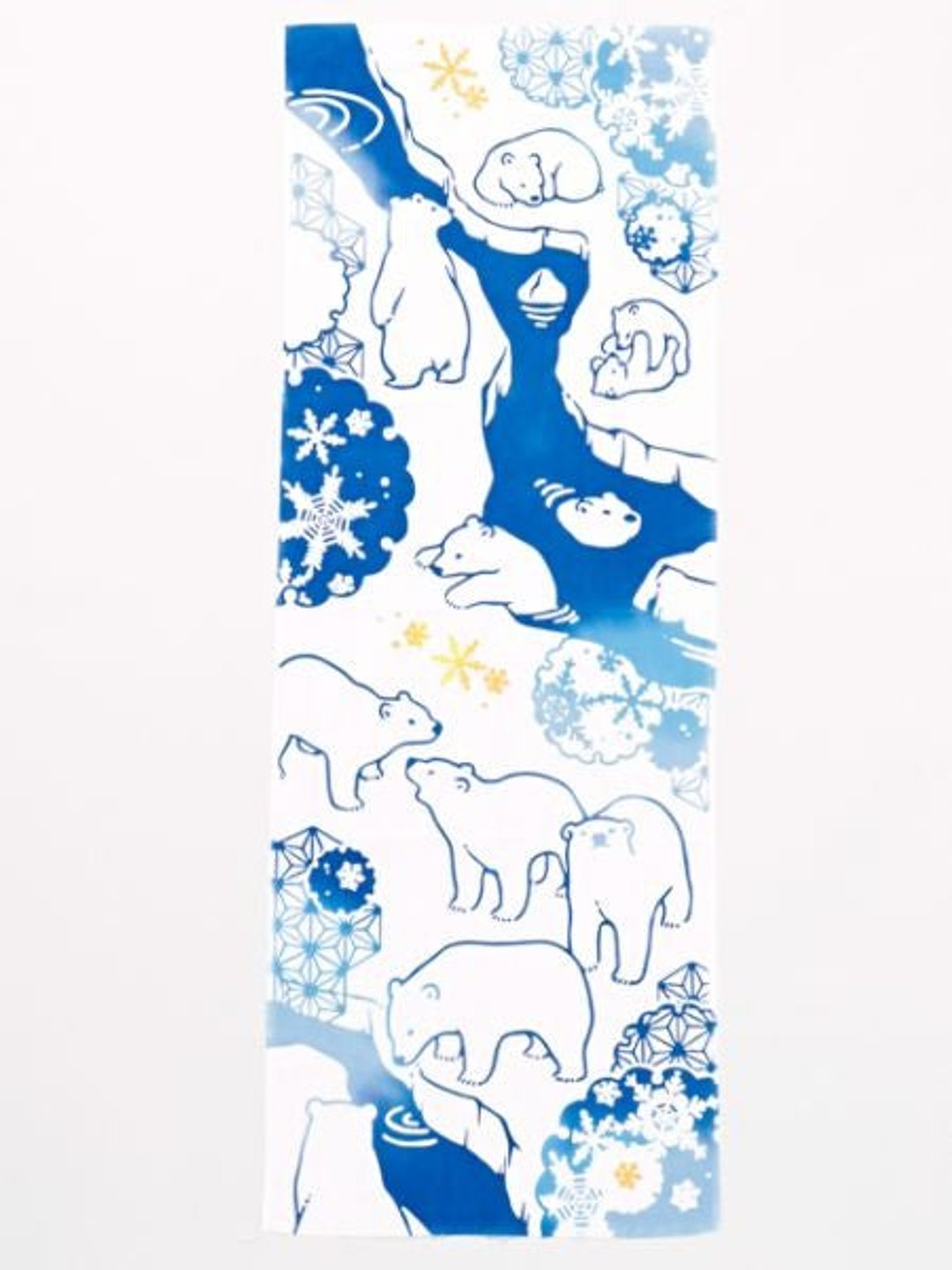 Polar Bear TENUGUI Towel - 毛巾浴巾 - 其他材质 
