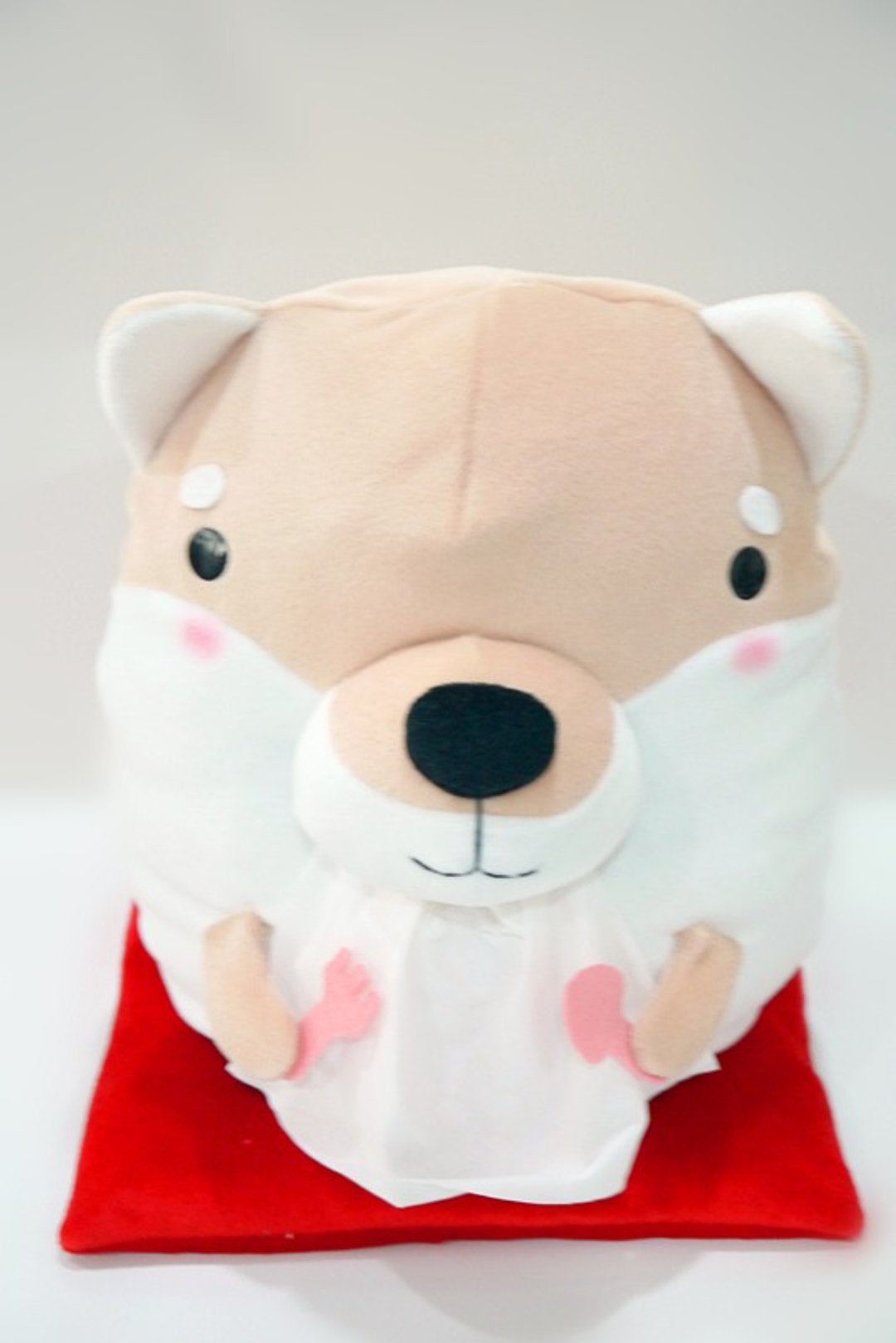 Bucute让人想一直抽的面纸套/面纸盒/生日礼物/柴犬/手工制作/交/ - 摆饰 - 聚酯纤维 咖啡色