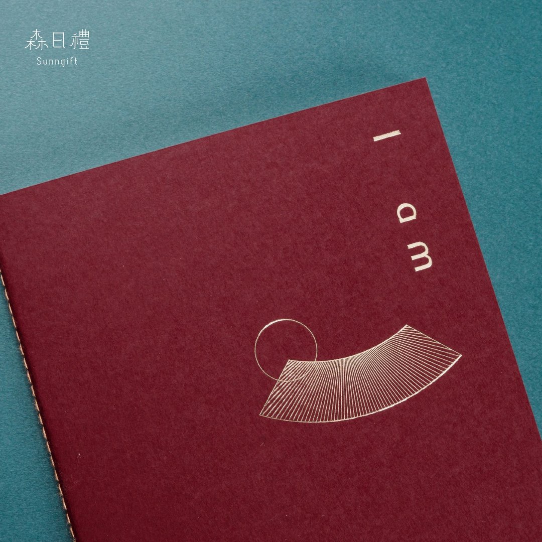 简约设计系列笔记本-胭脂红 - 笔记本/手帐 - 纸 红色