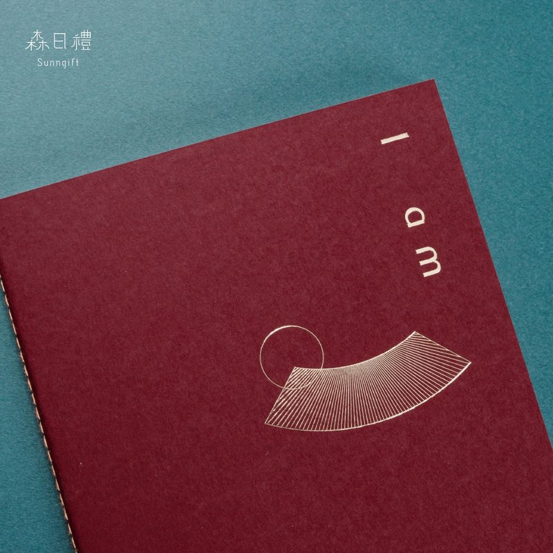 简约设计系列笔记本-胭脂红 - 笔记本/手帐 - 纸 红色