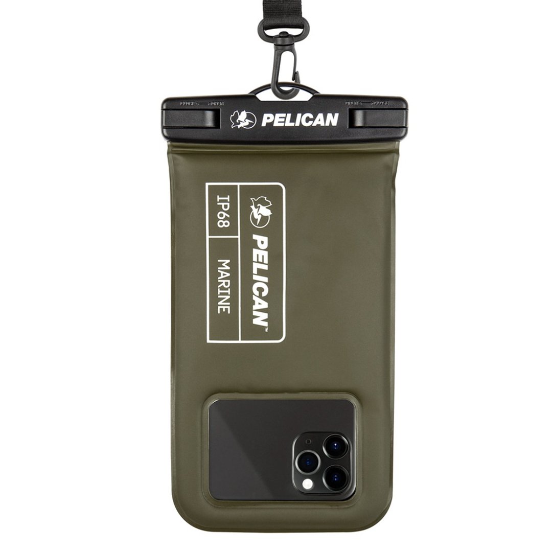 美国 Pelican 派力肯 Marine 陆战队防水飘浮手机袋 - 军绿色 - 手机配件 - 其他材质 