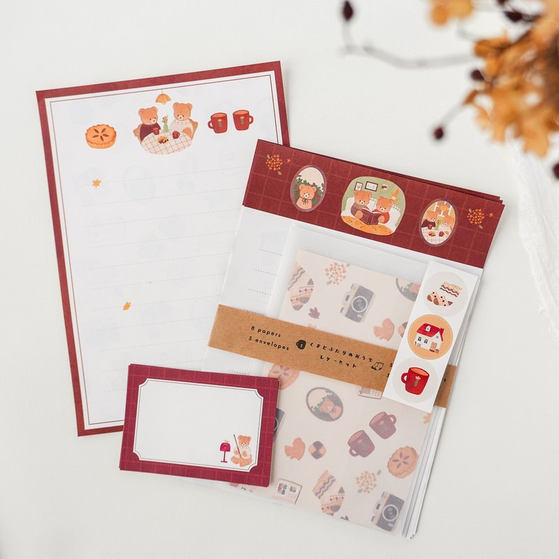 两只熊的家 信纸组 - 信封/信纸 - 纸 