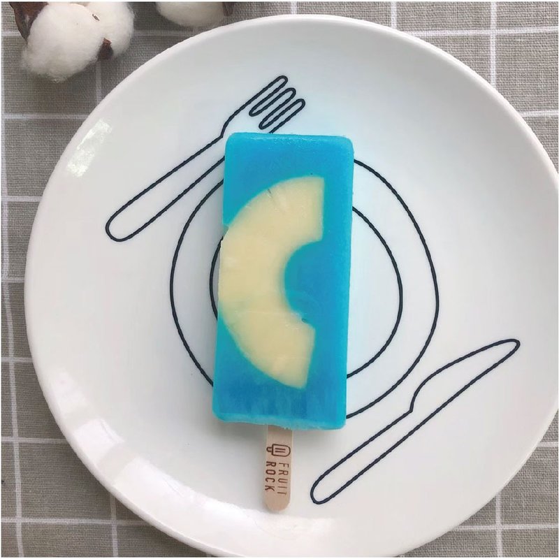 蓝色月亮 - 冰淇淋/冰棒 - 新鲜食材 蓝色