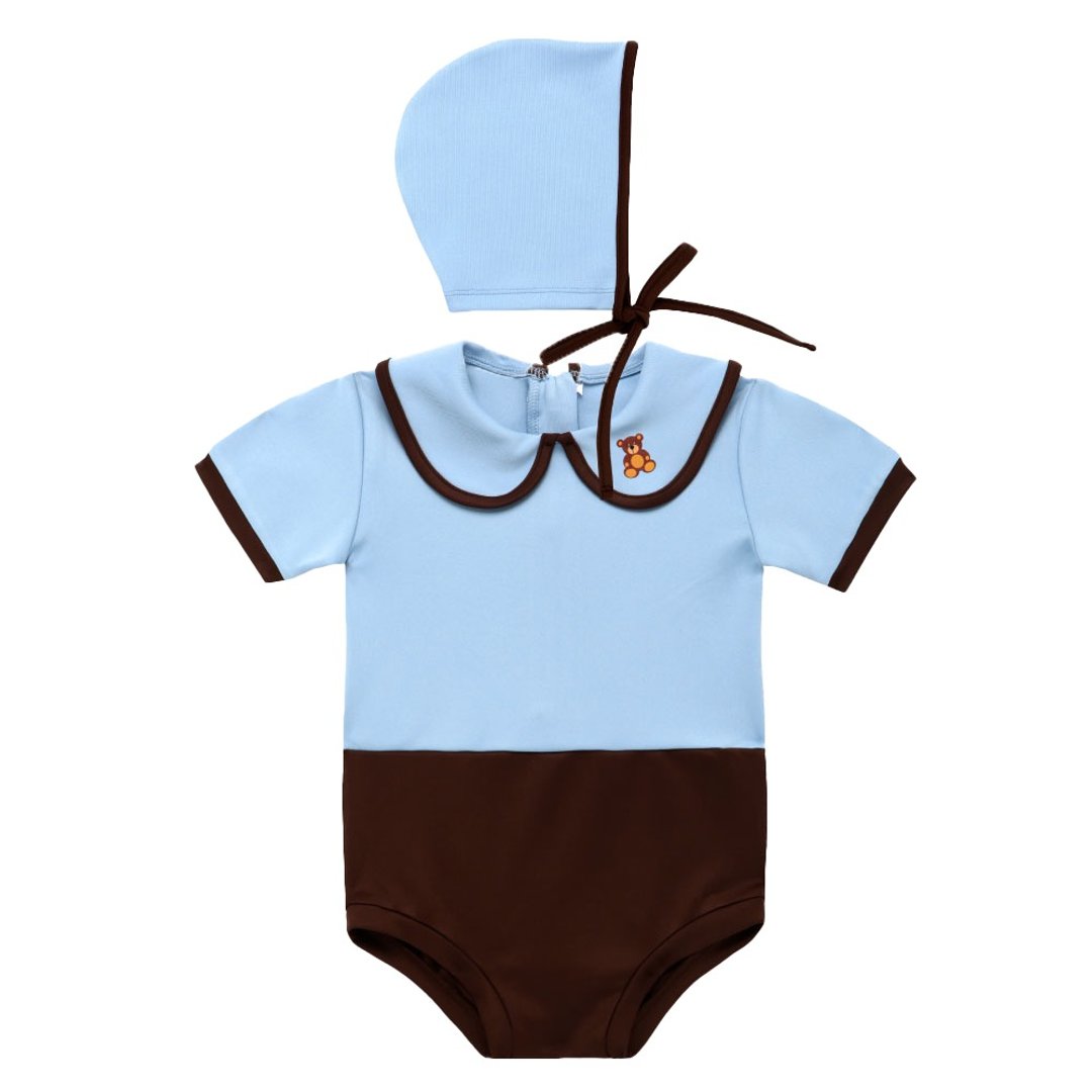 I SEA U Swimsuit Skyblue - 泳衣/游泳用品 - 聚酯纤维 多色