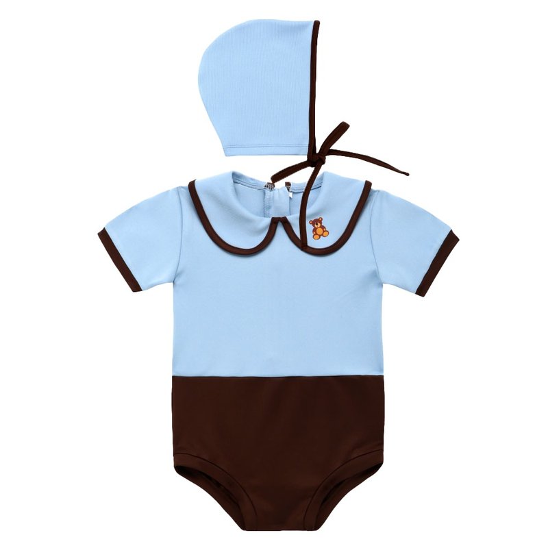 I SEA U Swimsuit Skyblue - 泳衣/游泳用品 - 聚酯纤维 多色