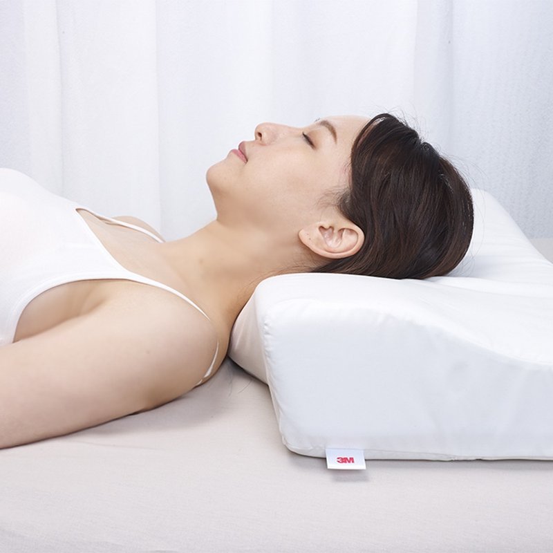 3M MZ800 防蹒可调式记忆枕-工学助眠型(内附防蹒枕套) - 寝具 - 其他材质 白色