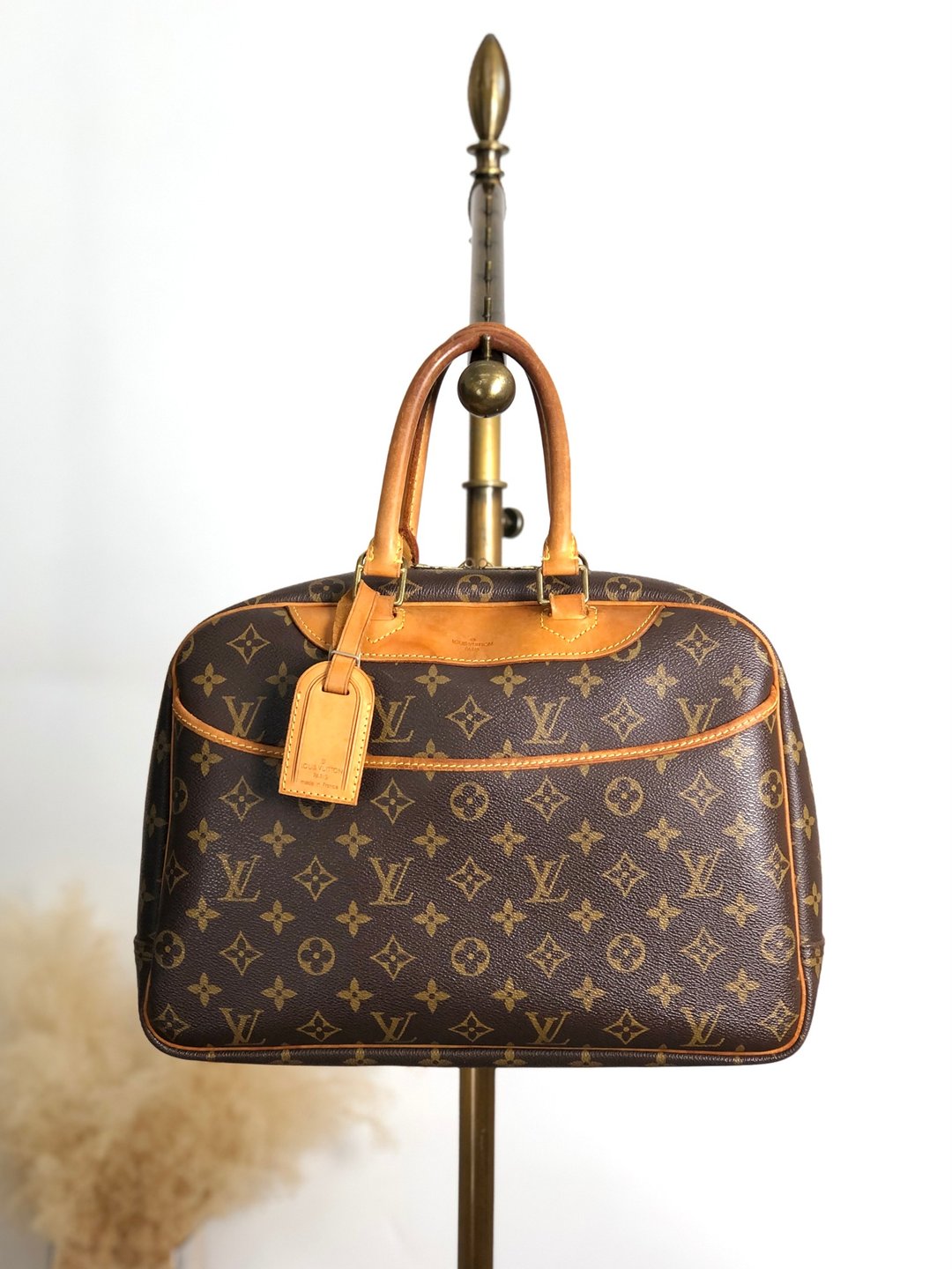 【日本直送 VintageShop solo 中古包】LOUIS VUITTON Monogram 手提包 棕色 PVC 皮革 Donville vintage bwp3ix - 手提包/手提袋 - 防水材质 咖啡色